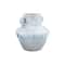 Hello Honey® 8.25" Stoneware Vase With Reactive Glaze Finish & Vertical Handles